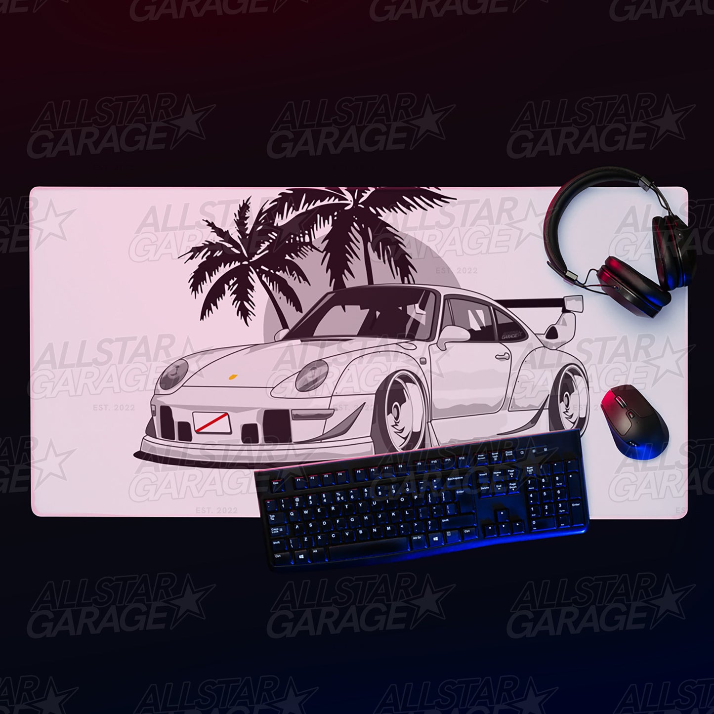 RWB Rulf Welt Gaming Mouse Pad Extended | AllstarGarage